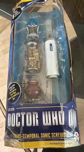 Doctor Who Trans Temporal Sonic Screwdriver 8 Sound Effects Underground Toys