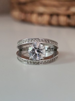 Swarovski Ring Vitality White Ring 5007769, Silber, Gr. 55, Neu, ungetragen
