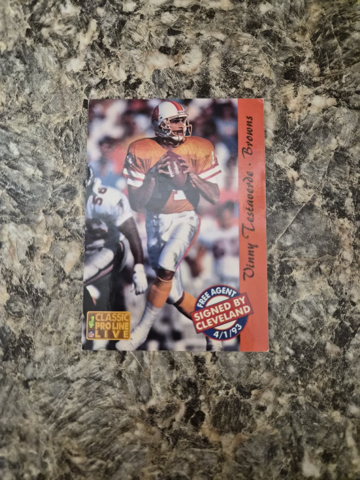 1993 Classic Pro Line Live - Vinny Testaverde #46