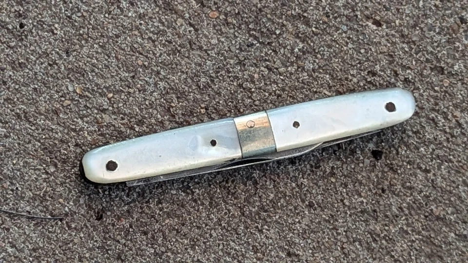 Rare Gatland Cutlery  Co.  Solingen Germany  MOP  Pen Knife  - Image 4 of 4