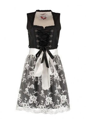 Hailys dirndl Mi44tzi with apron in the color black