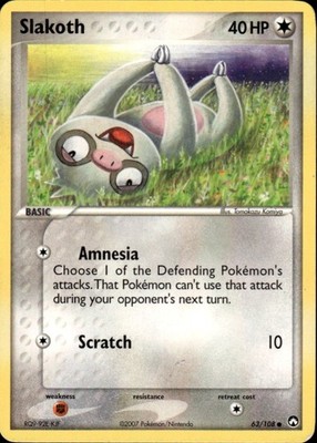 Slakoth 63/108 Power Keepers Common MP