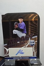 2023 Panini Elite Extra Edition - Impact Impressions Jackson Cox #II-JXC (AU,...
