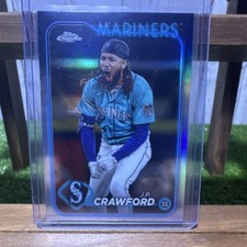 J.P. Crawford 2024 Topps Chrome Refractor #14 - Seattle Mariners