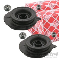 2X Febi Federbeinlager Domlager Vorderachse Passend FüR Fiat 500 Panda Punto