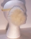 White Thinsulate Rabbit Fur Ear Muffs — photo 5