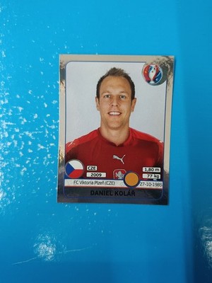Panini Euro 2016 Swiss Star Edition Sticker n 395 Daniel Kolar Ceska Republika