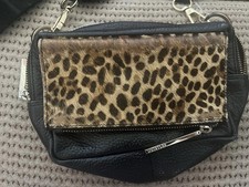 Whistle  Bibi Leopard Cross Body Bag