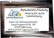 Rotschmierkultur-Inhalt 1g-Käse selber machen