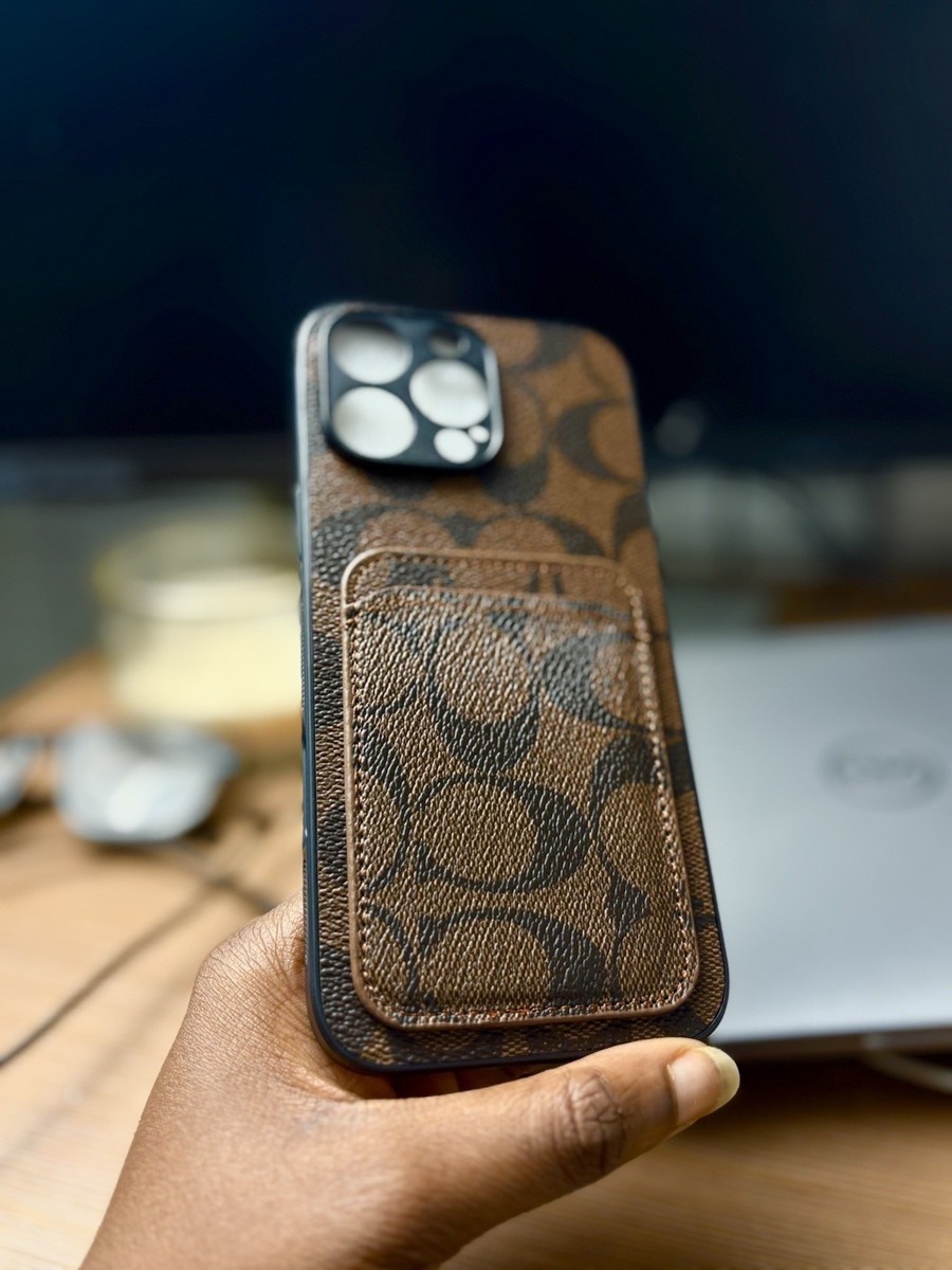 COACH iPhone 16 Pro Max ケース ブラウン新品未使用 iPhone 16 Pro Max Coach Folio Case | スマート家電／IoTを