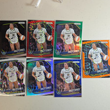Prizm 2025 WNBA Haley Jones Dallas Wings 7 Card Parallel Lot Serial #d