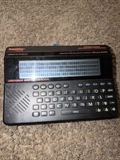 Franklin Language Master LM4000 Black Talking Pronouncing Dictionary Thesaurus