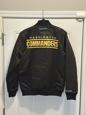 Washington Commanders Mitchell & Ness Throwbacks Jacket Redskins M Men's NFL NEW