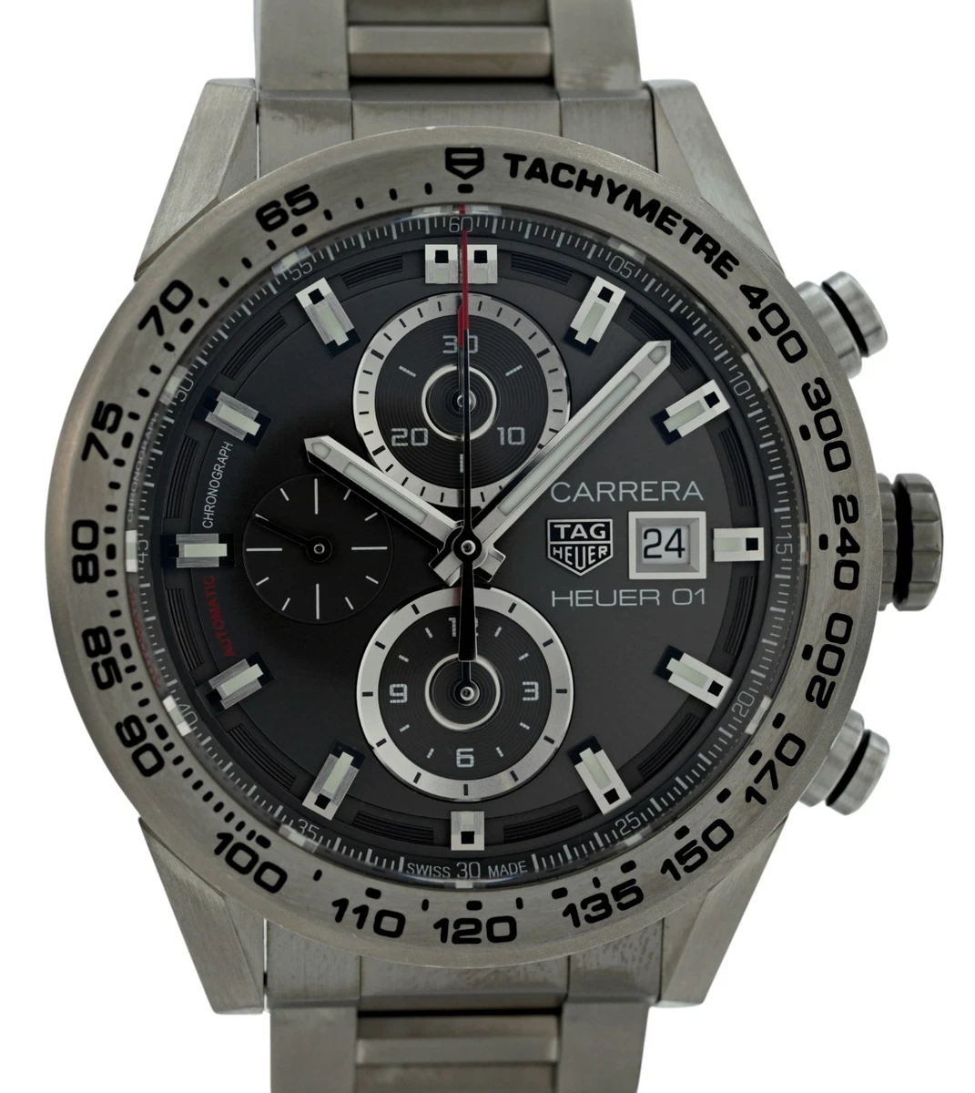 E*c様 Heuer Titanium Automatic Chronograp TAG Heuer Titanium Band Wristwatches for sale | eBay
