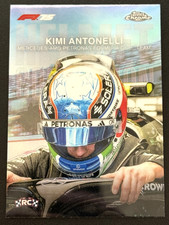 2025 Topps Chrome Formula 1 F1 Helmet Collection Kimi Antonelli #HC-1 Rookie RC