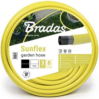 Gartenschlauch 5/8'' SUNFLEX Schlauch Wasserschlauch Garten PVC