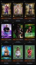 Topps WWE SLAM *DIGITAL* Money in the Bank x9 Iconic Charlotte Giulia Maxxine