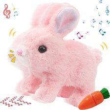 Giocattolo Di Peluche Elettronico Interattivo Coniglio, Coniglio Peluche Interat