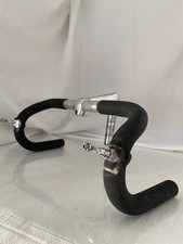 3ttt Handlebar Set Stem/ New Suede Black Leather/ Campagnolo