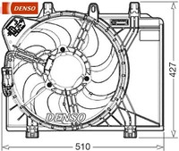 Denso DER09312 LüFter FüR MotorküHlung LüFter MotorküHlung KüHlung