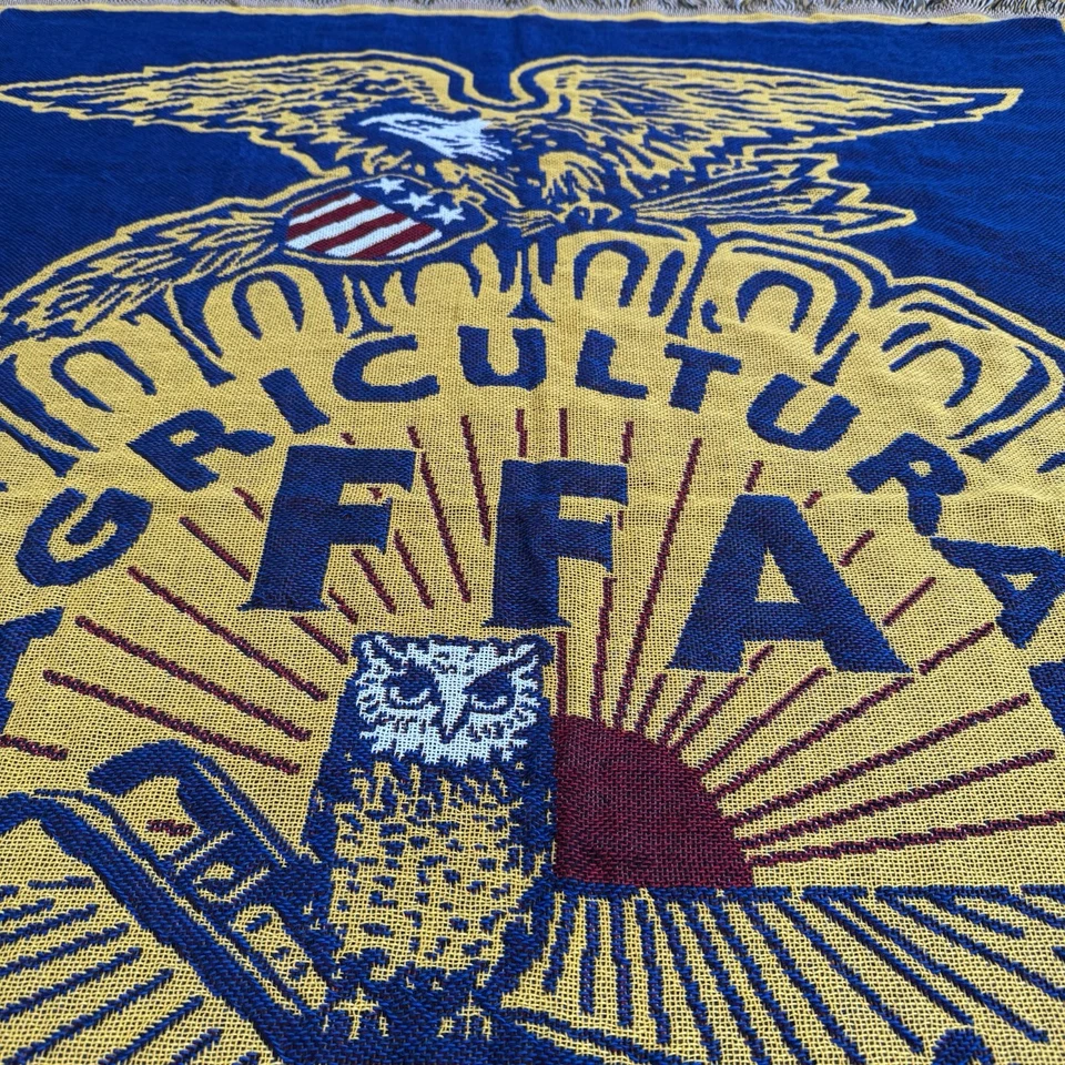 FFA Manta Tapiz Agricultura Educación Futuros Agricultores de América EE. UU. Foto 3 de 4