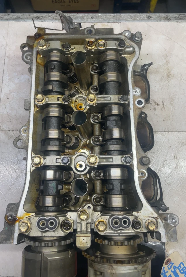 07-16 TOYOTA SIENNA 07-17 CAMRY 09-16 VENZA Left engine Cylinder Head 3.5L Oem Foto 3 de 4