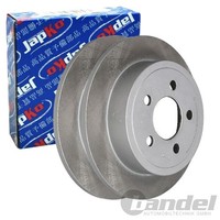 2X Japko Bremsscheiben Hinten 285Mm Voll Passend FÜR Jeep Cherokee Wrangler