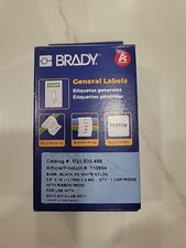 Brady Label Cartridge M21-500-499 Black on Wh...