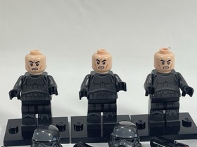 Lego Star Wars Minifigure Imperial Shadow Trooper - Lot of 3 Minifig Authentic