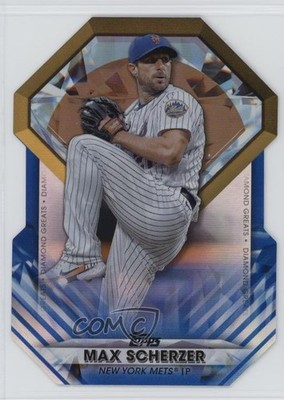 2022 Topps Update Diamond Greats Die-Cuts Blue Max Scherzer #DGDC-66 1t2c