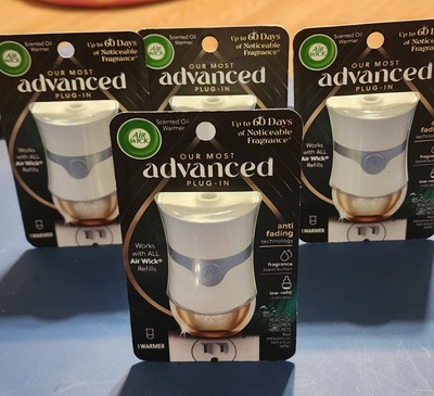 BRAND NEW SEALED (Lot of 4) Airwick Advanced Plug-in Scented Oil Refill Warmers