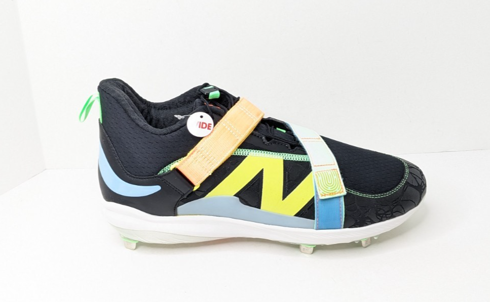 New Balance FuelCell Lindor 2 Baseball Cleats, Black/Orange, Men's