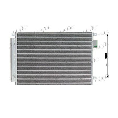 Radiateur de clim condenseur Frigair 0804.2066 pour voiture essence et diesel