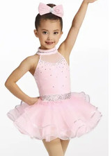 Weissman Dancing In Moonlight 12163 Pink Dance Recital Costume XL NEW 6 Availabl