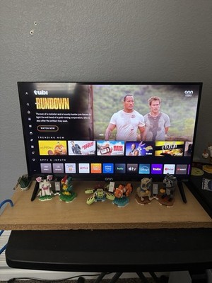 onn. 25'' LED Smart TV 1080p FHD Flat Screen Black HDMI Netflix Hulu