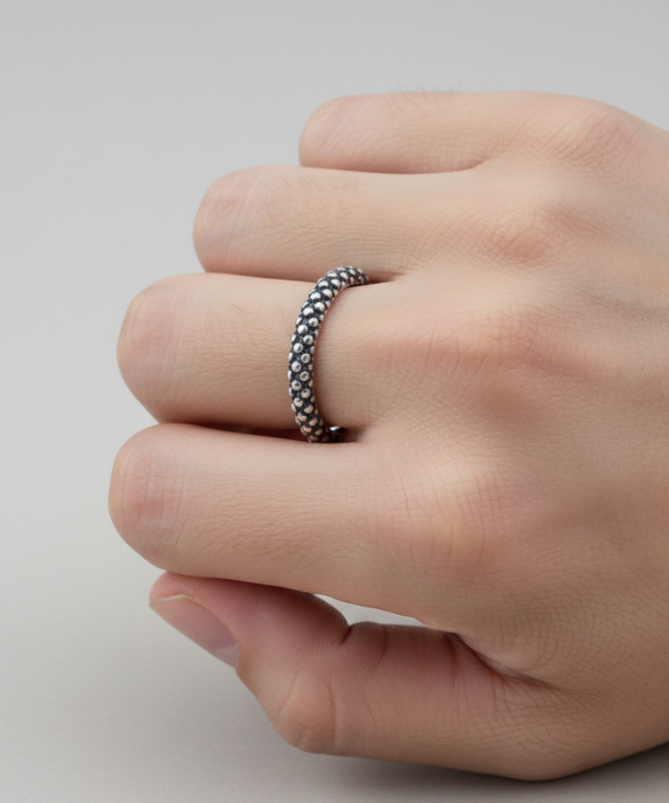 Металлический корпус Mancino Glaube dünn gepunktet, Gr. XL MAT29.A.XL