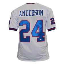 Ottis Anderson Signed New York Football Jersey White (JSA)