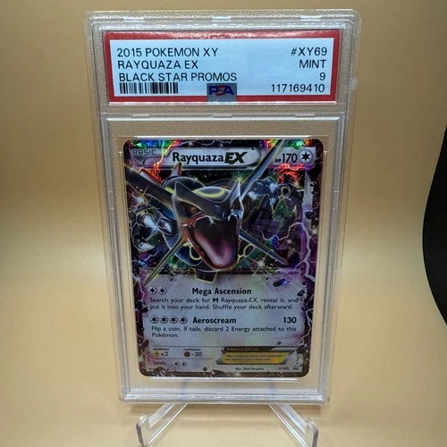 Pokemon Shiny Rayquaza EX PSA 9 XY69 XY Black Star Promo MINT
