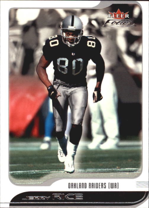 2001 Fleer Focus #35 Jerry Rice - FB