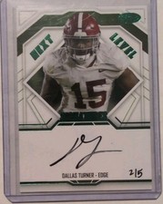2024 SAGE HIT High Series Dallas Turner Next Level Auto RC #/5