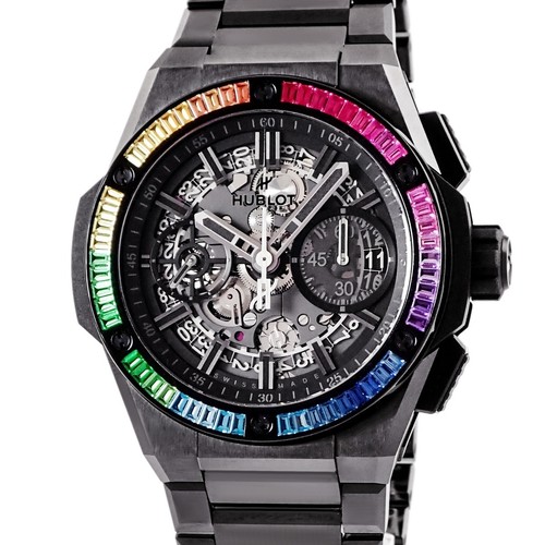 HUBLOT Big Bang Integrated All Black Rainbow 451.CX.1140.CX.4099 TO286390