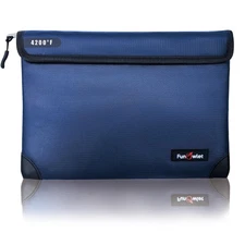 Fireproof Waterproof Money Document Bag - with 4200°F Heat Insulated, Safe Fi...