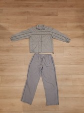 Vintage Y2K Nike Gray Wind Water Resistant Track Suit Men's Size Medium XL