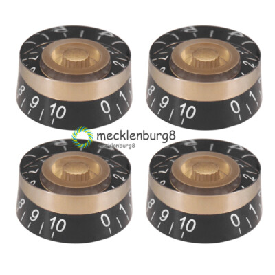 4PCS X Electric Guitar Tone Volume Control Knobs for EPI/LP Electric Guitar