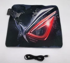 Gaming Mousepad Protector Gamer Table Computer Mats Keyboard w led 13.5 x 12 in