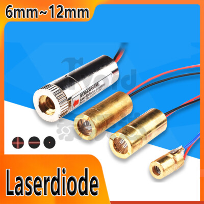 Laser Module 3V 5V Laserdiode 5mW Rot 650nm Punktlaser Kreuzlaser Linienlaser