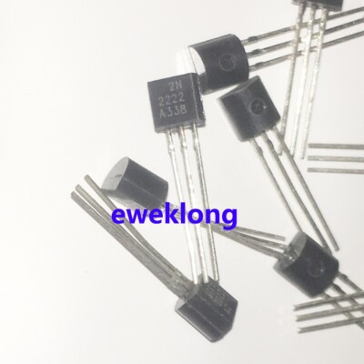 10x Transistor NPN 2N2222A Bl&iacute;ster Con Etiqueta Electronica, Arduino, Prototipos