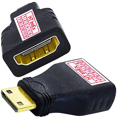 Universal Mini C-Type HDMI-compatible to HDMI-compatible Converters Adapter