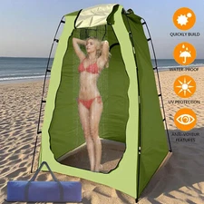 Pop Up Privacy Shower Tent Portable Outdoor Shower Tent Camp Toilet Rain Shelter
