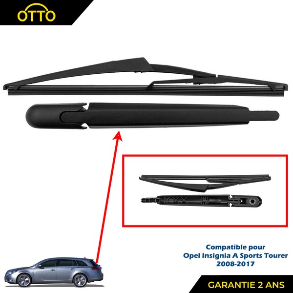 Partsline Wischerarm Heckscheibe FüR Opel Insignia A Sports Tourer Schwarz-image